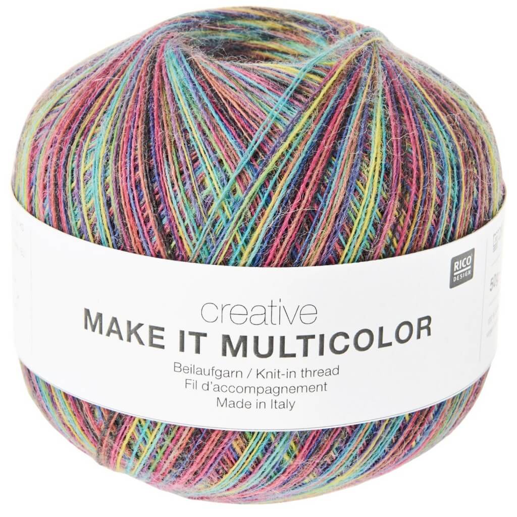 Rico Design Creative Make It Multicolor, Farbe 001 classic – Baumwolle bei Lieblingsgarn