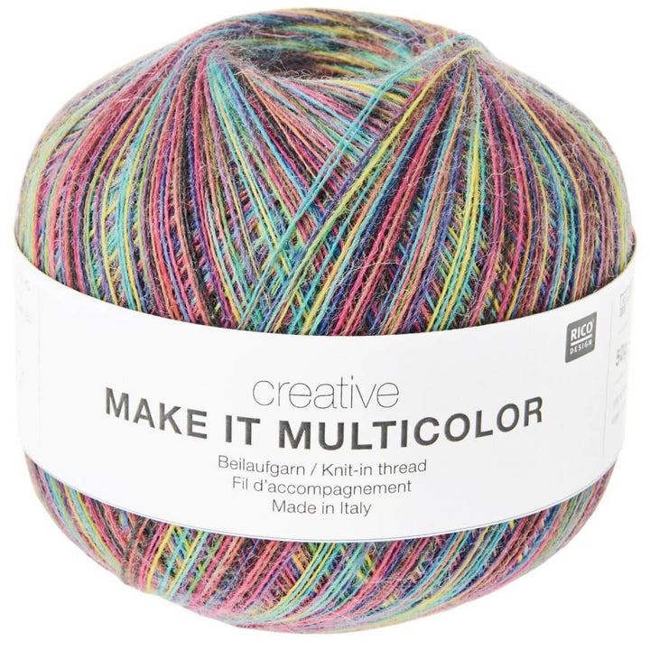 Rico Design Creative Make It Multicolor, Farbe 001 classic – Baumwolle bei Lieblingsgarn