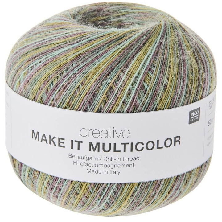 Rico Design Creative Make It Multicolor, Farbe 004 warm – Baumwolle bei Lieblingsgarn