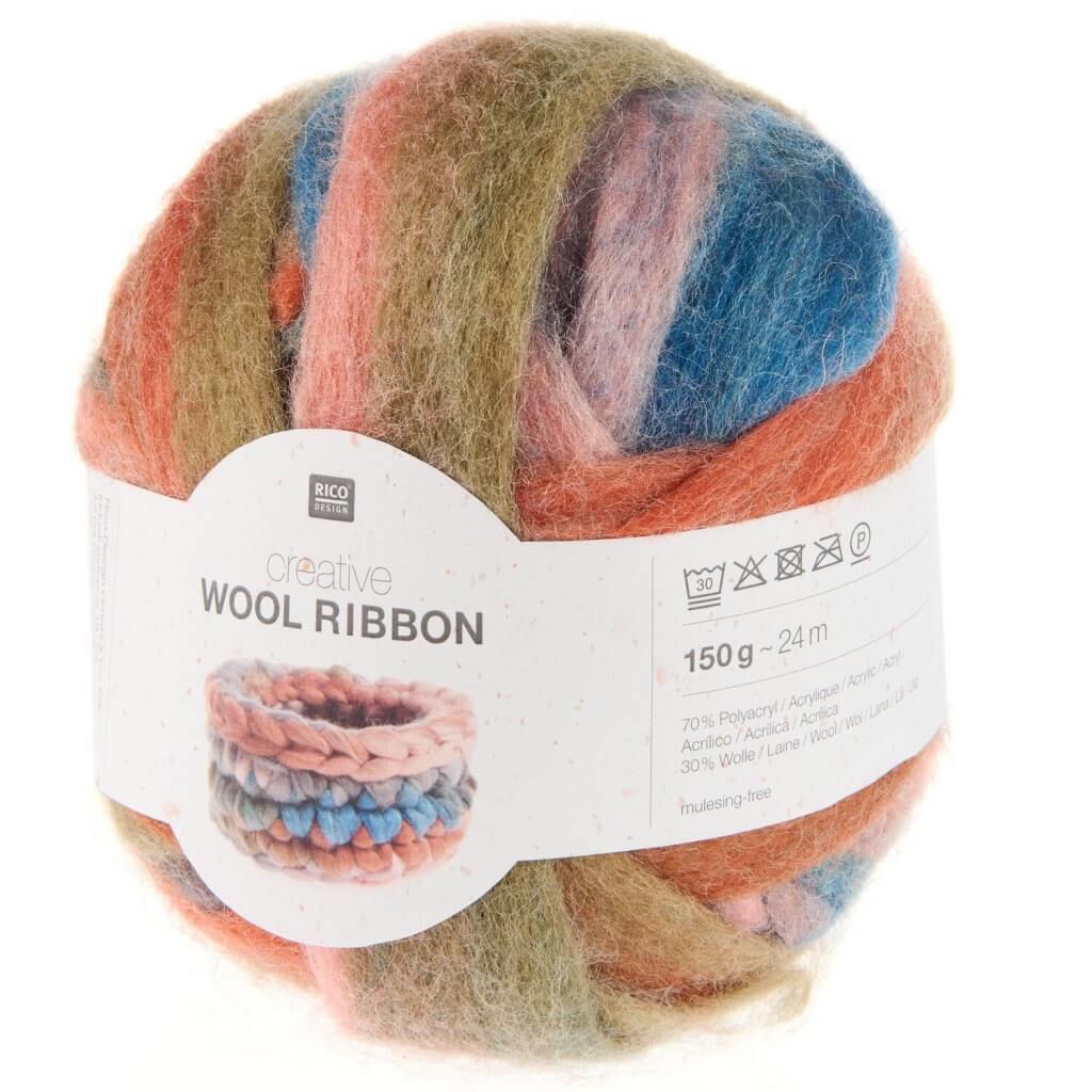 Rico Design Creative Wool Ribbon, Farbe 006 terra bei Lieblingsgarn