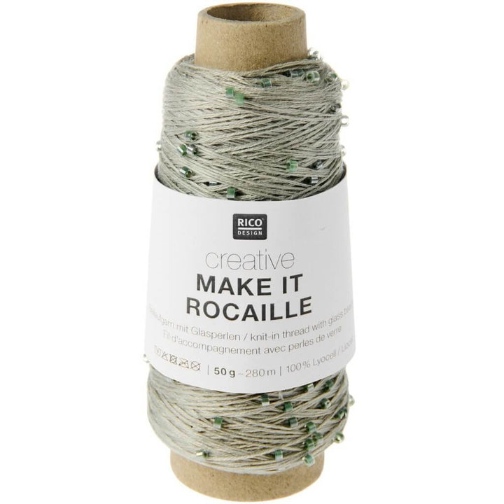 Rico Design Creative Make It Rocaille, Farbe 004 grau – Sonstige Naturfasern bei Lieblingsgarn