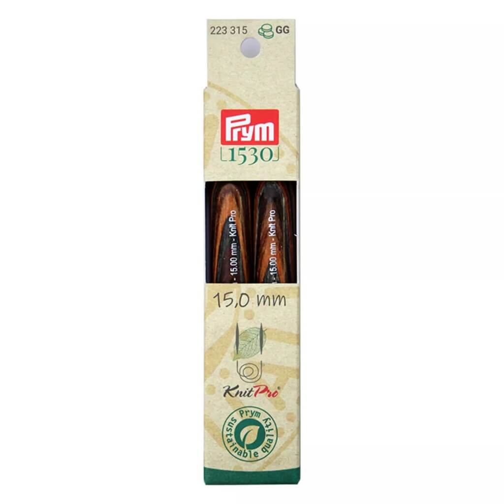Prym Rundstricknadelspitzen Natural, Farbe 12,8 – Holz bei Lieblingsgarn
