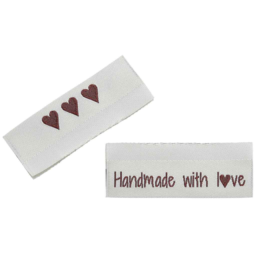 Go Handmade Gewebte Label 50x11,5mm bei bei bei bei Lieblingsgarn