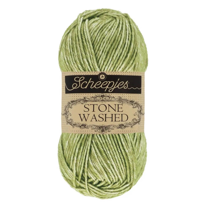 Scheepjes Stone Washed, Farbe 806 Canada Jade – Baumwolle und Synthetik bei Lieblingsgarn