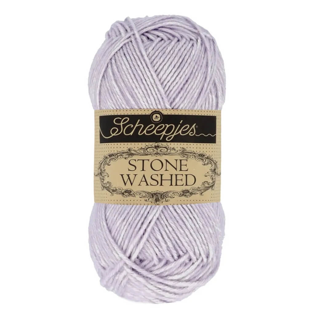 Scheepjes Stone Washed, Farbe 818 Lilac Quartz – Baumwolle und Synthetik bei Lieblingsgarn