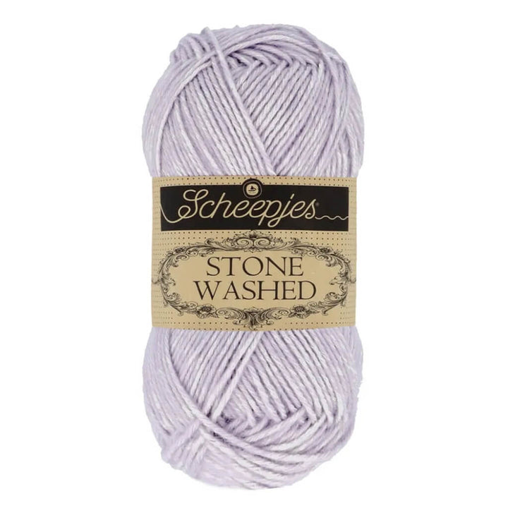 Scheepjes Stone Washed, Farbe 818 Lilac Quartz – Baumwolle und Synthetik bei Lieblingsgarn