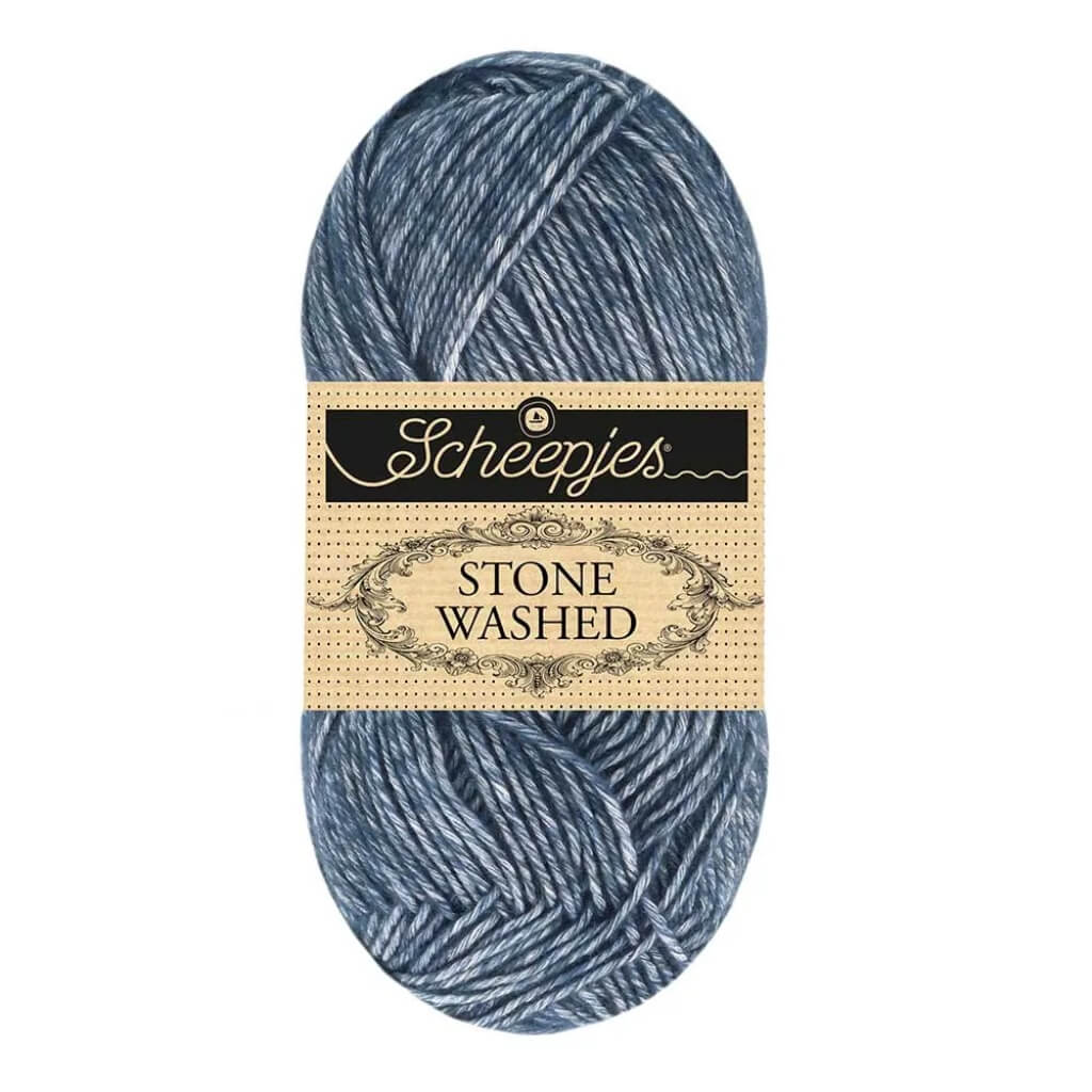 Scheepjes Stone Washed, Farbe 847 Sodalite – Baumwolle und Synthetik bei Lieblingsgarn