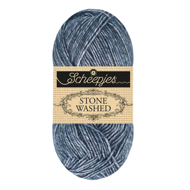 Scheepjes Stone Washed, Farbe 847 Sodalite – Baumwolle und Synthetik bei Lieblingsgarn
