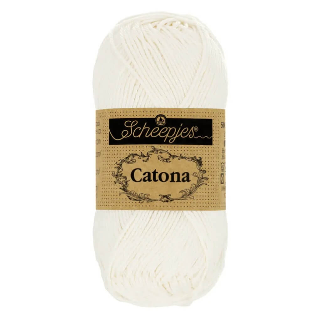 Scheepjes Catona, Farbe 105 Bridal White – Baumwolle bei Lieblingsgarn
