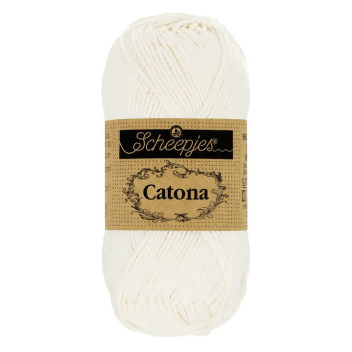 Scheepjes Catona, Farbe 105 Bridal White – Baumwolle bei Lieblingsgarn