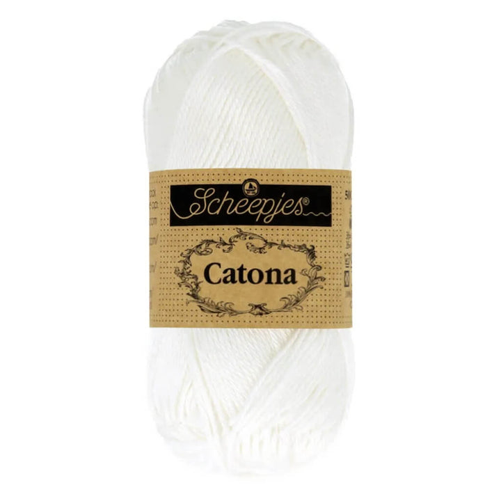 Scheepjes Catona, Farbe 106 Snow White – Baumwolle bei Lieblingsgarn