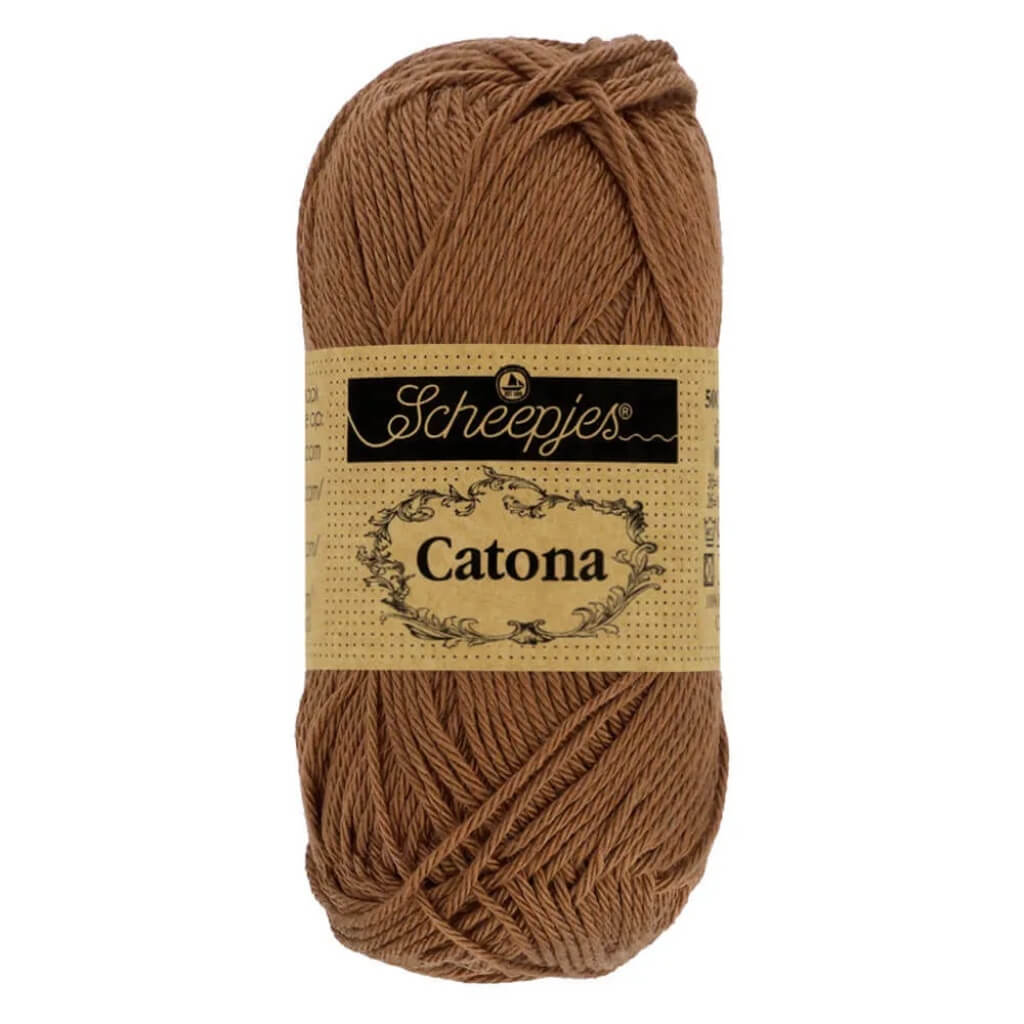 Scheepjes Catona, Farbe 157 Root Beer – Baumwolle bei Lieblingsgarn