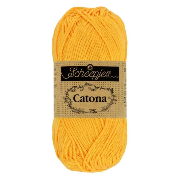 Scheepjes Catona, Farbe 208 Yellow Gold – Baumwolle bei Lieblingsgarn