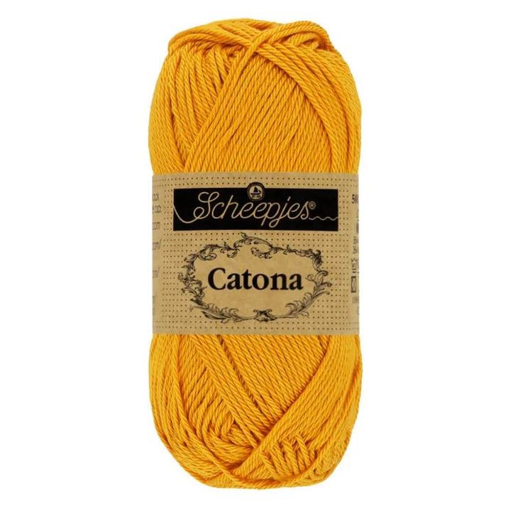 Scheepjes Catona, Farbe 249 Saffron – Baumwolle bei Lieblingsgarn