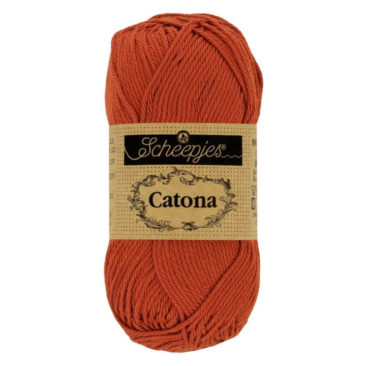 Scheepjes Catona, Farbe 388 Rust – Baumwolle bei Lieblingsgarn