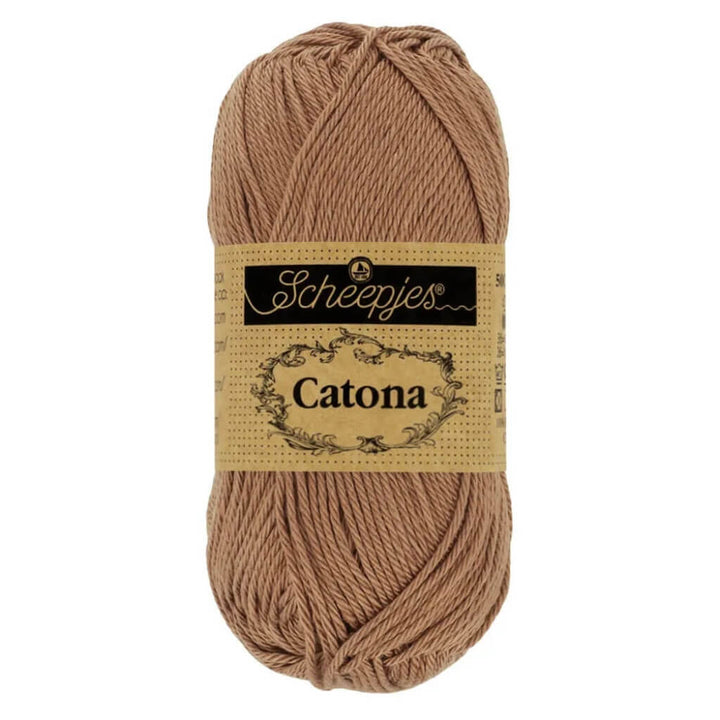 Scheepjes Catona, Farbe 503 Hazelnut – Baumwolle bei Lieblingsgarn