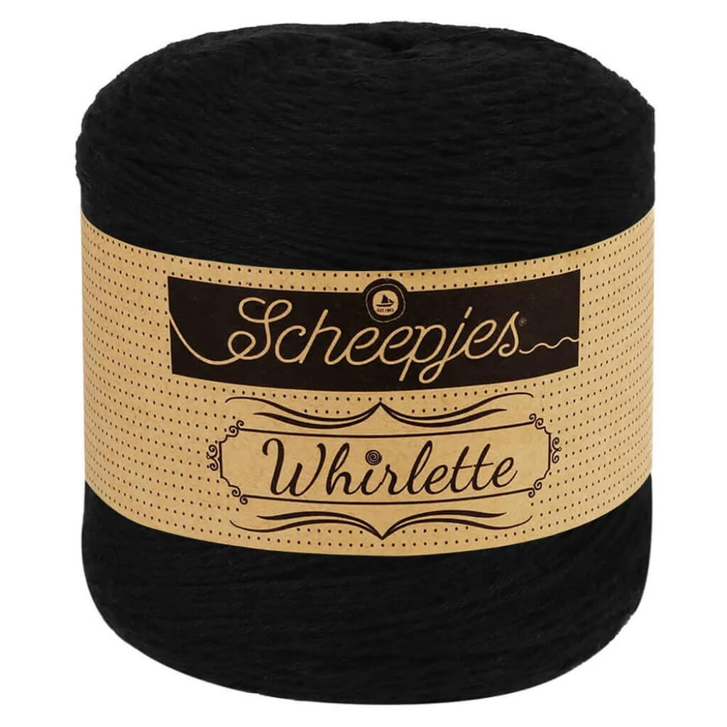Scheepjes Whirlette, Farbe 851 Liquorice – Baumwolle und Synthetik bei Lieblingsgarn