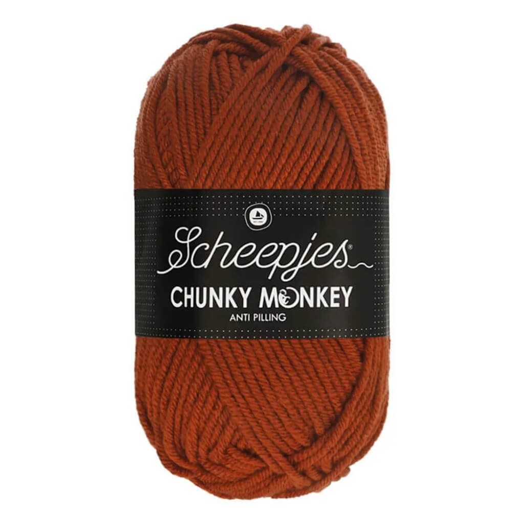 Scheepjes Chunky Monkey, Farbe 1029 Rust – Synthetik bei Lieblingsgarn