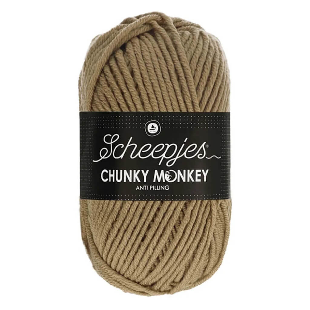 Scheepjes Chunky Monkey, Farbe 1064 Beige – Synthetik bei Lieblingsgarn