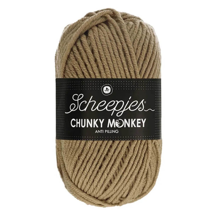 Scheepjes Chunky Monkey, Farbe 1064 Beige – Synthetik bei Lieblingsgarn