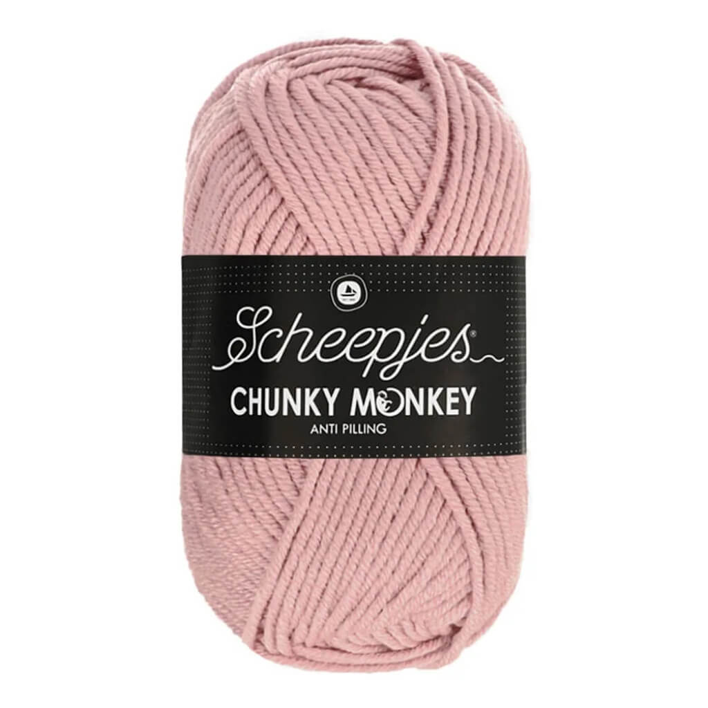 Scheepjes Chunky Monkey, Farbe 1080 Pearl Pink – Synthetik bei Lieblingsgarn