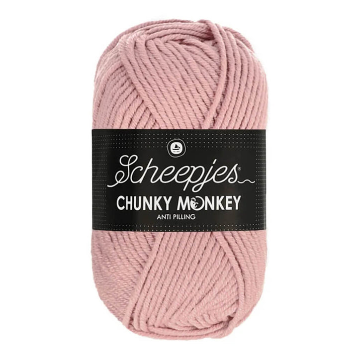 Scheepjes Chunky Monkey, Farbe 1080 Pearl Pink – Synthetik bei Lieblingsgarn