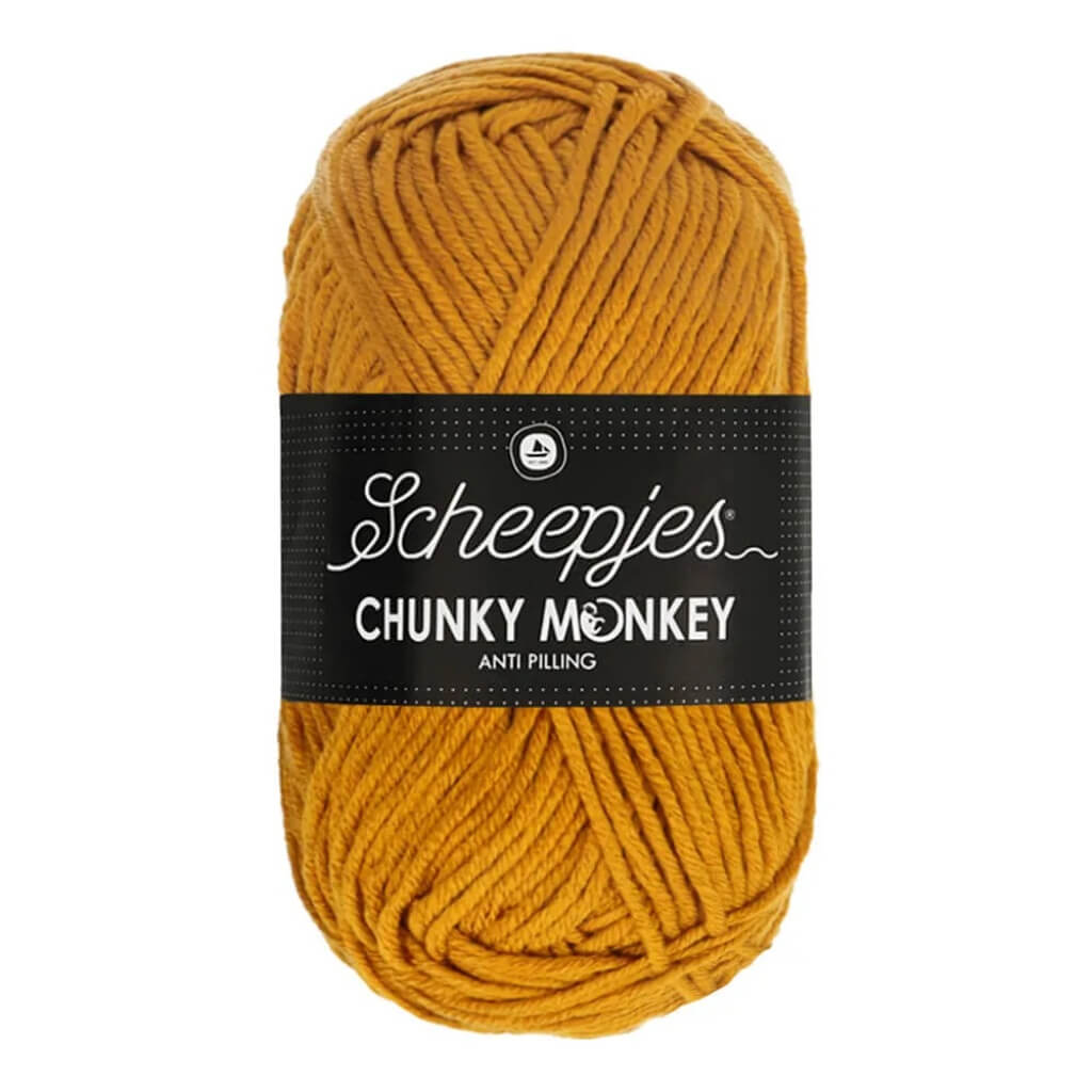 Scheepjes Chunky Monkey, Farbe 1709 Ochre – Synthetik bei Lieblingsgarn