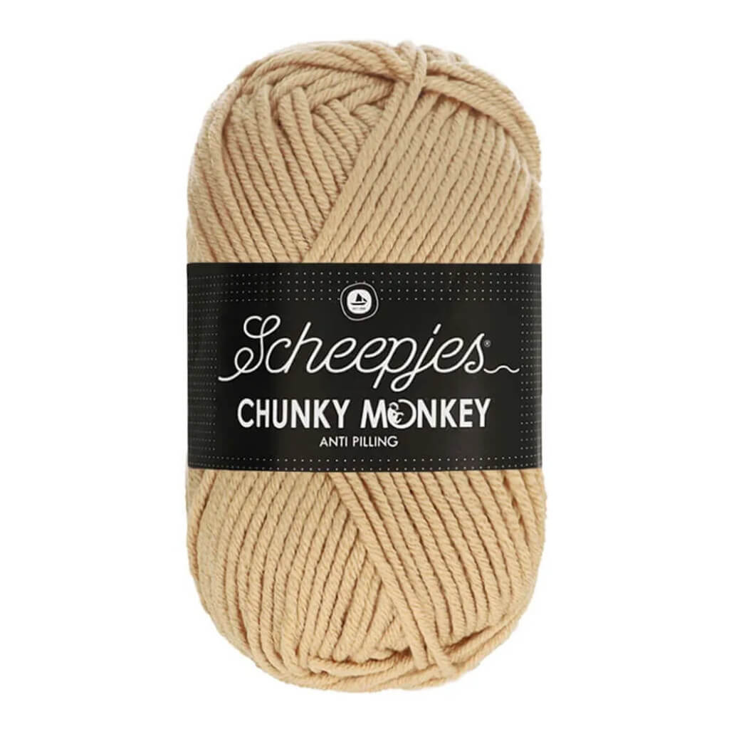 Scheepjes Chunky Monkey, Farbe 1710 Camel – Synthetik bei Lieblingsgarn