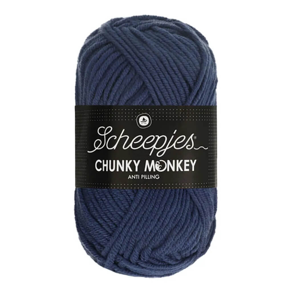 Scheepjes Chunky Monkey, Farbe 2005 Navy – Synthetik bei Lieblingsgarn
