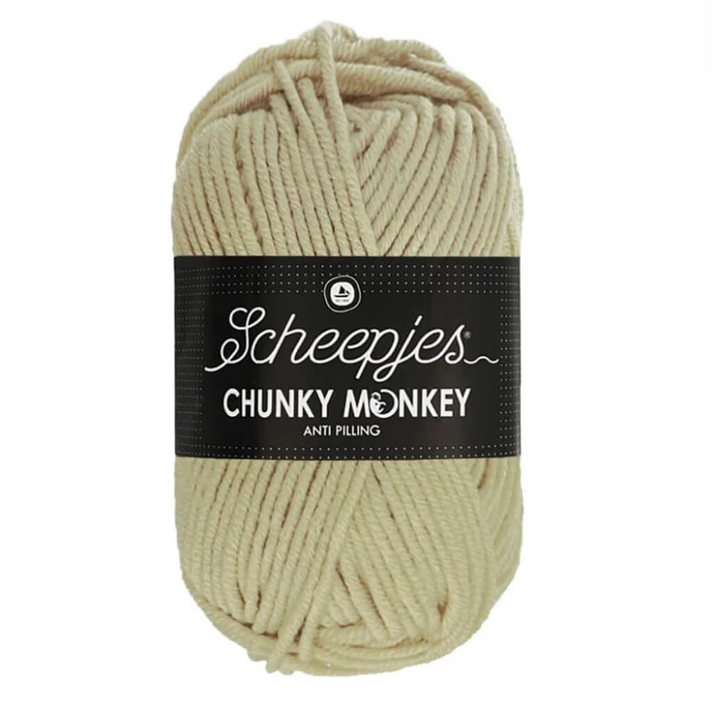 Scheepjes Chunky Monkey, Farbe 2010 Parchment – Synthetik bei Lieblingsgarn