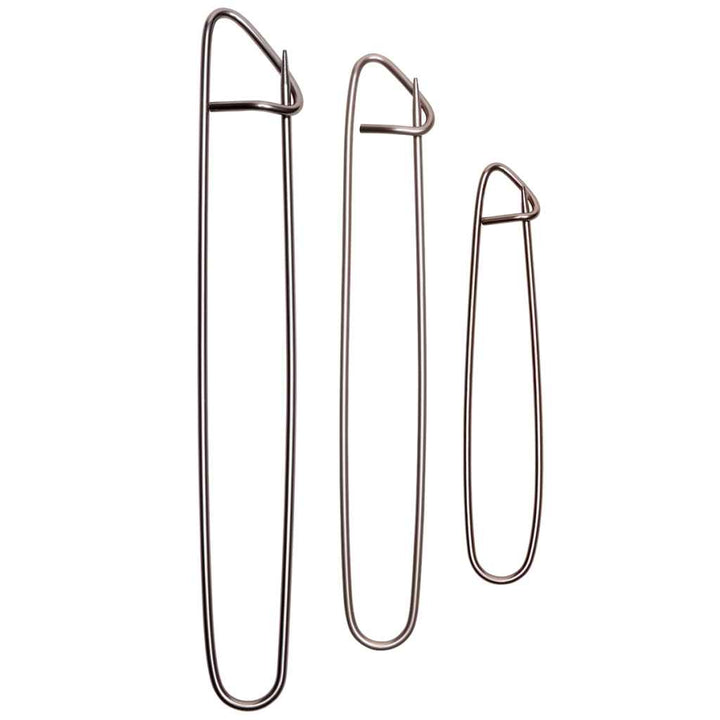Go Handmade Maschenhalter 3er Set: 12/17/20cm, Farbe Beige – Metall bei Lieblingsgarn