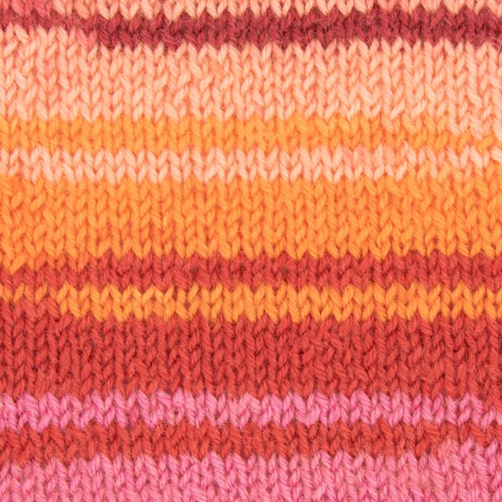 West Yorkshire Spinners Signature 4ply Winwick Mum, Farbe 881 summer sunset – Schurwolle und Synthetik bei Lieblingsgarn
