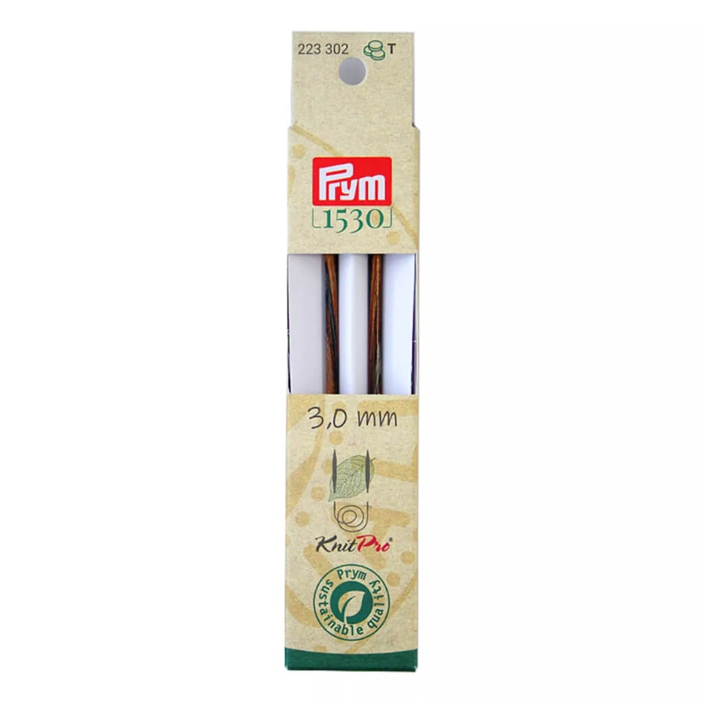Prym Rundstricknadelspitzen Natural, Farbe 8,7 – Holz bei Lieblingsgarn