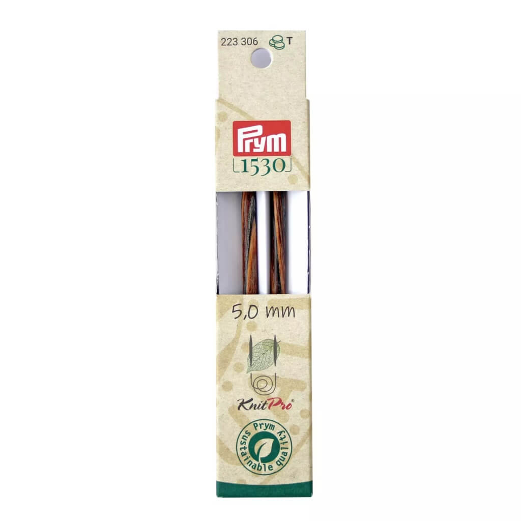 Prym Rundstricknadelspitzen Natural, Farbe 8,7 – Holz bei Lieblingsgarn