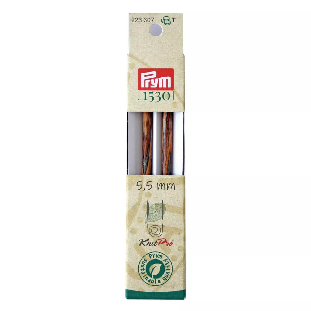 Prym Rundstricknadelspitzen Natural, Farbe 8,7 – Holz bei Lieblingsgarn