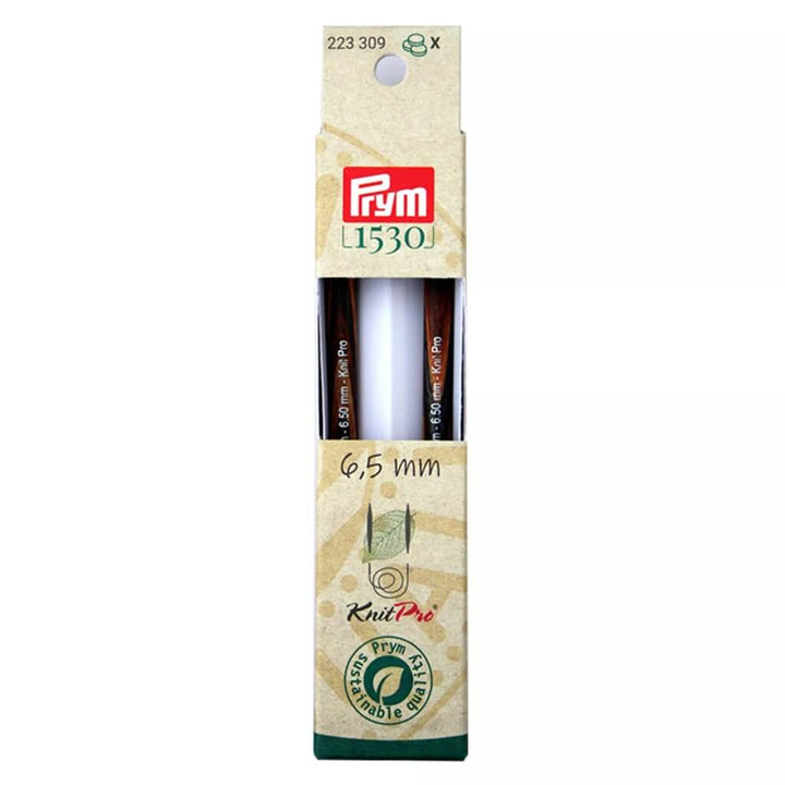 Prym Rundstricknadelspitzen Natural, Farbe 11,6 – Holz bei Lieblingsgarn