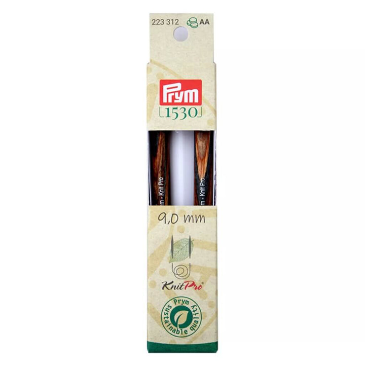 Prym Rundstricknadelspitzen Natural, Farbe 12,8 – Holz bei Lieblingsgarn