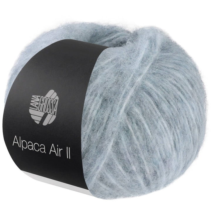Lana Grossa Alpaca Air II, Farbe 36 Graublau – Alpaka, Baumwolle und Schurwolle bei Lieblingsgarn