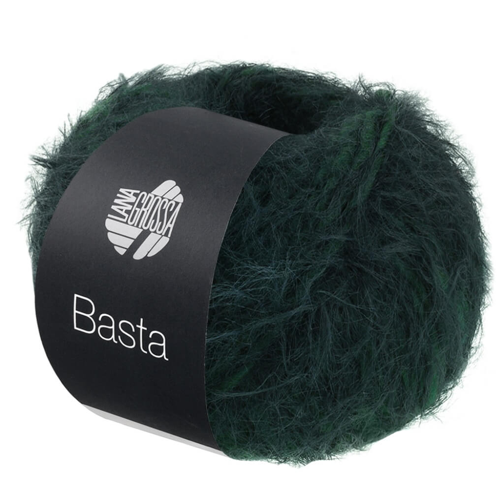 Lana Grossa Basta, Farbe 41 Schwarzgrün – Merino und Synthetik bei Lieblingsgarn
