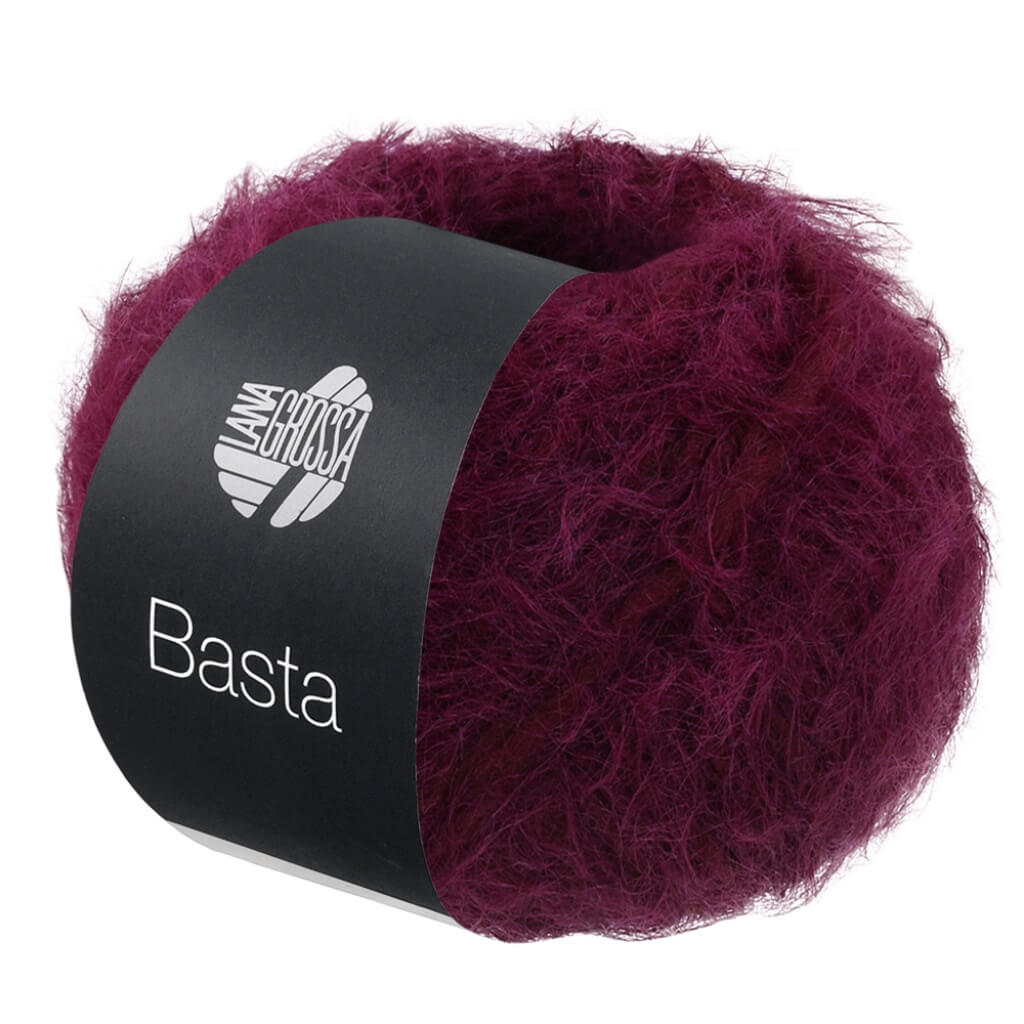 Lana Grossa Basta, Farbe 45 Burgund – Merino und Synthetik bei Lieblingsgarn