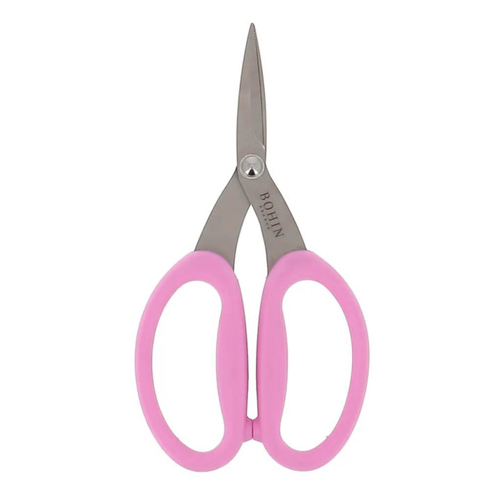 Bohin Nähschere mikroverzahnt 5cm, Farbe rosa – Metall bei Lieblingsgarn