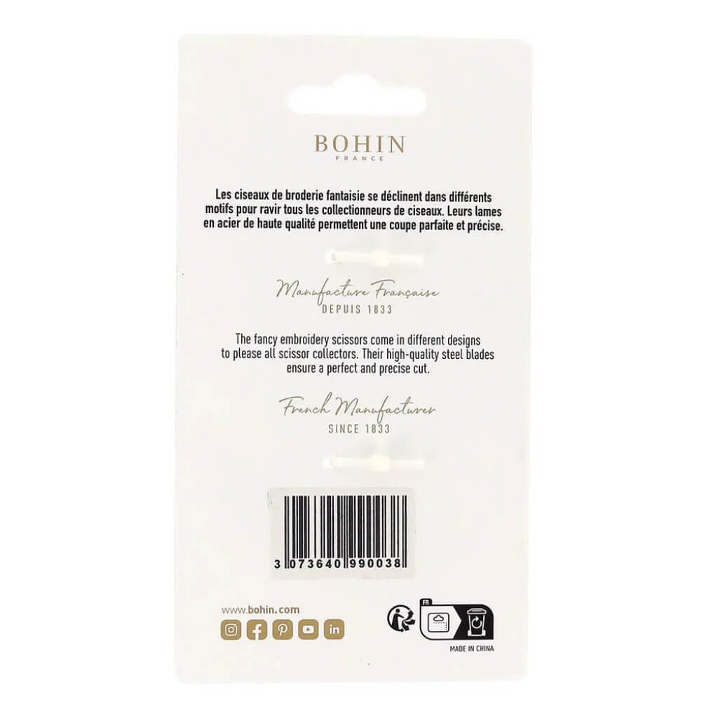 Bohin Safari Stickschere 9cm bei bei bei bei Lieblingsgarn