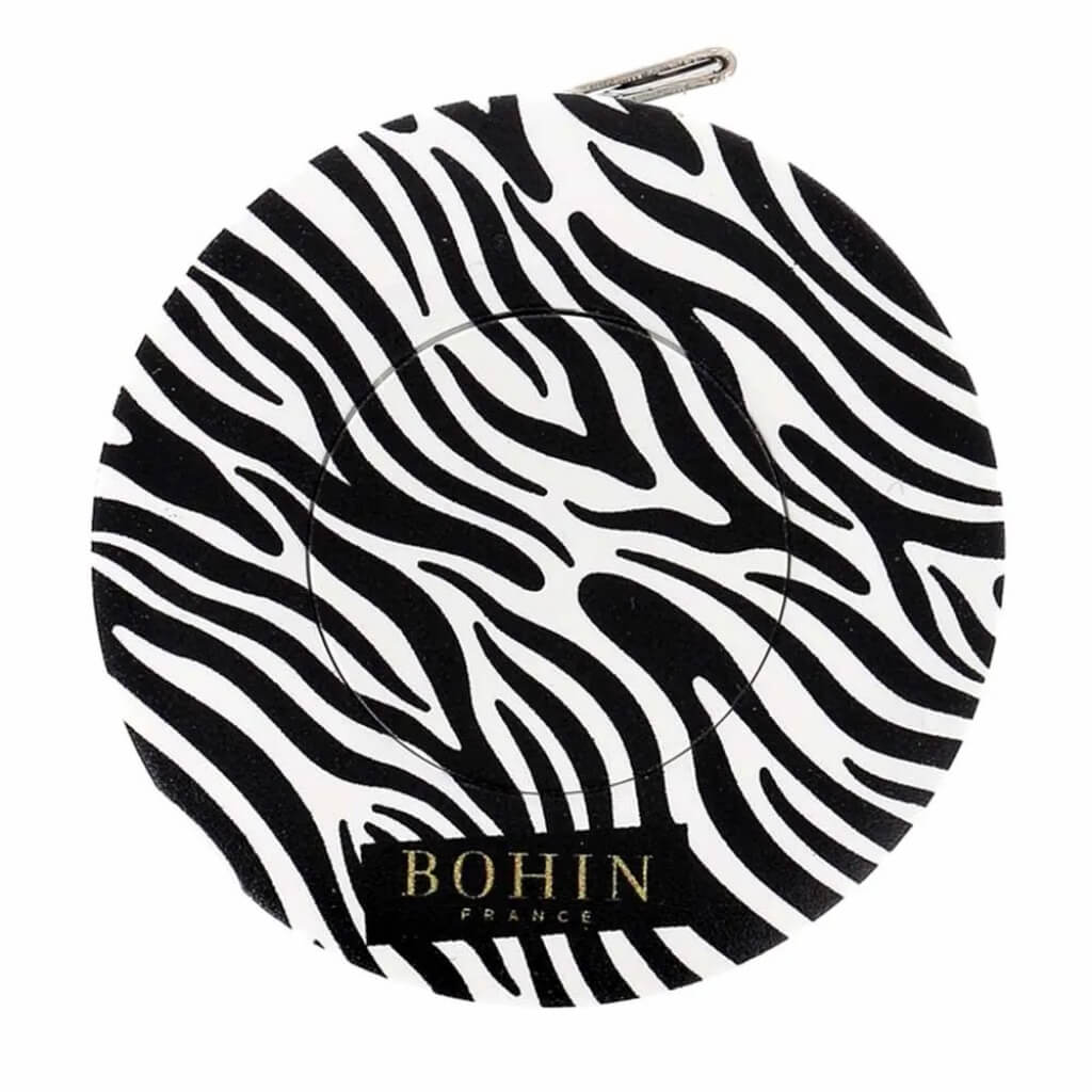 Bohin Safari Maßband 150x10cm, Farbe Zebra bei Lieblingsgarn