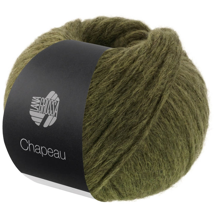 Lana Grossa Chapeau, Farbe 4 Dunkeloliv – Alpaka, Merino und Synthetik bei Lieblingsgarn