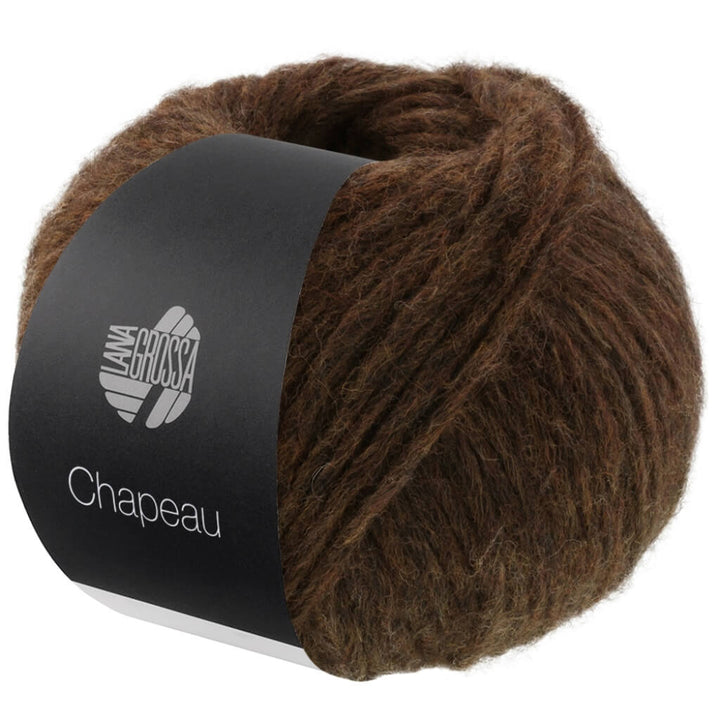 Lana Grossa Chapeau, Farbe 16 Dunkelbraun – Alpaka, Merino und Synthetik bei Lieblingsgarn