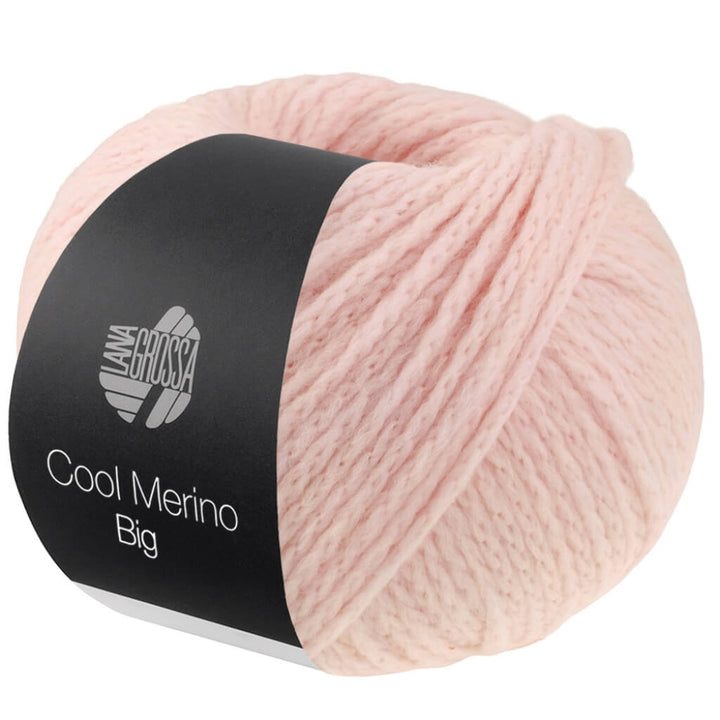 Lana Grossa Cool Merino Big, Farbe 242 Pastellrosa – Merino und Polyamid bei Lieblingsgarn