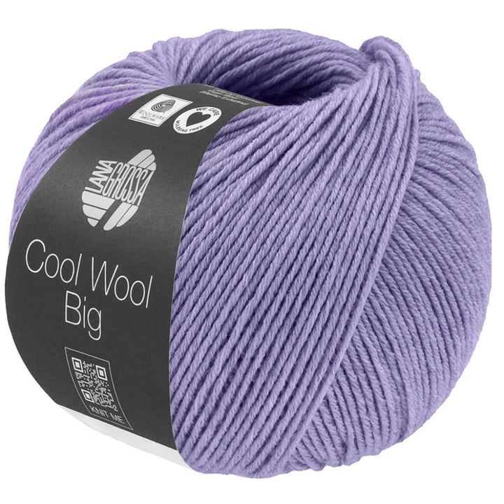 Lana Grossa Cool Wool Big, Farbe 1698 Lila meliert – Merino und Schurwolle bei Lieblingsgarn