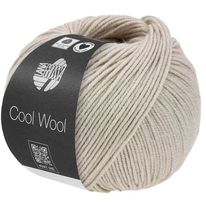 Lana Grossa Cool Wool Mélange, Farbe 1491 Grège meliert – Schurwolle bei Lieblingsgarn