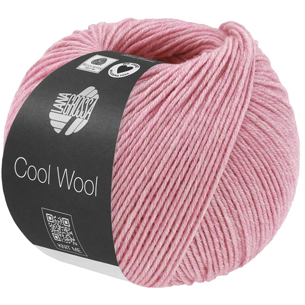 Lana Grossa Cool Wool Mélange, Farbe 1497 Rosa meliert – Schurwolle bei Lieblingsgarn