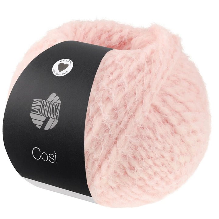 Lana Grossa Cosi, Farbe 10 Rosa – Merino und Synthetik bei Lieblingsgarn
